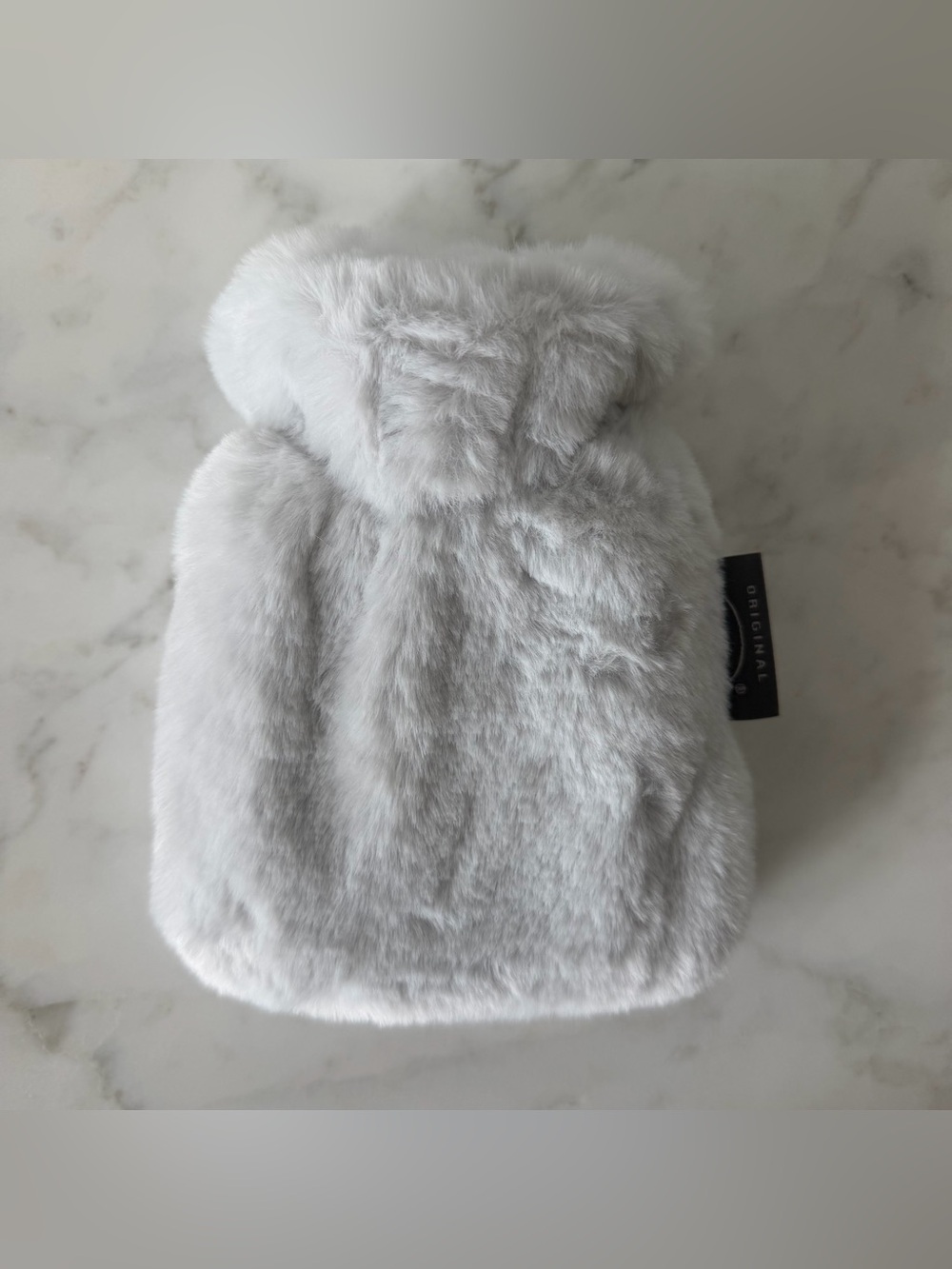 “dm store” Fashy Mini Hot Water Bottle with Soft Cover, Rubber, Made in Germany